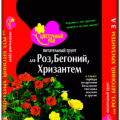 Грунт для роз, бегоний, хризантем "Цветочный Рай"/ 3л 6/540 БХЗ